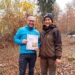 Philipp Wüstner, Marketingchef von Vo Üs, und Franziska Lorenz vom Wildpark Feldkirch © Wildpark Feldkirch