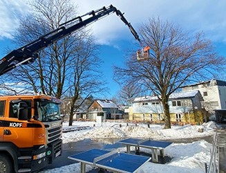 Symbolbild: Bergekran. Foto: Gemeinde