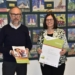 Markus Strolz, Leiter der Sozialzentrum GmbH Rankweil, und Bürgermeisterin Katharina Wöß-Krall freuten sich über die Auszeichnung