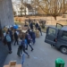 Verladung der Güter beim Sacre Ceur Riedenburg. Foto: Norbert Sieber