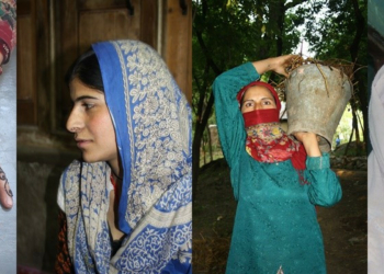 Frauen in Kashmir. © Cornelia Caldonazzi