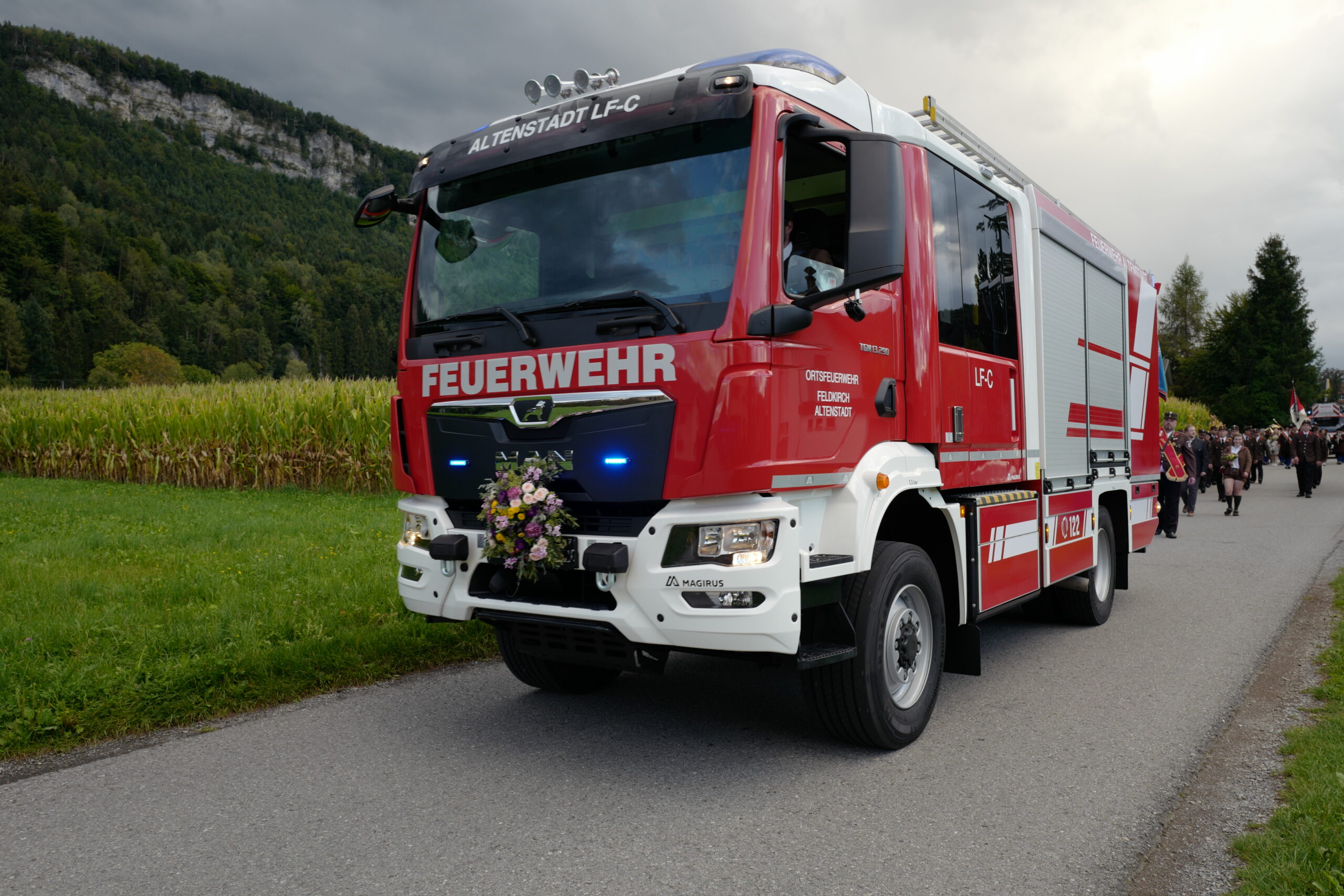 Lohrer Feuerwehrauto zum Spielen