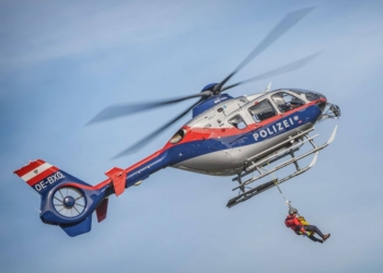 Polizeihubschrauber Libelle. Foto: BMI/Niederwolfsgruber