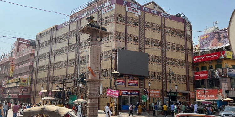 Standort der künftigen Endstation der von Salzmann Ingenieure und der Bernard Gruppe geplanten Stadtseilbahn in Varanasi. Foto: Salzmann Ingenieure
