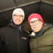 Alle Jahre wieder: Landeshauptmann Markus Wallner und Bürgermeister Walter Gohm beim Funken in Fellengatter