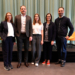 Carolin Frei (Erlebnis Rankweil Gemeindemarketing GmbH), Lukas Mayer (Personalmanagement GmbH), Jamine Ponudic (Fusonic GmbH), Katharina Wöß-Krall (Bürgermeisterin) und Alexander Abbrederis (pratopac GmbH)