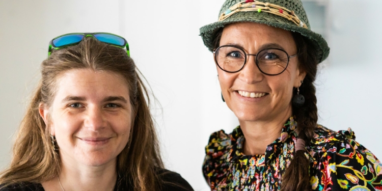 Tolles Duo: Claudia und Melanie