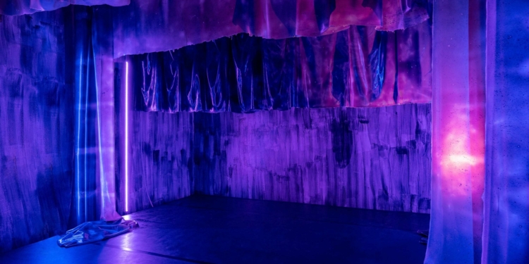 Installation von Liesl RaffL im Franz Josefs Kai, 2023