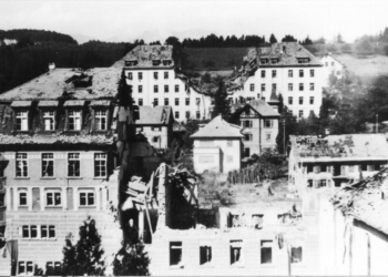 Bombenangriff auf Feldkirch. Bild: Dr. Silvia Reichart