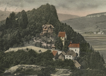 Blick auf den Margarehtenkapf um 1903