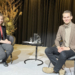 : Miriam Beller und Paul Krisai auf der Bühne. Foto: Gemeinde