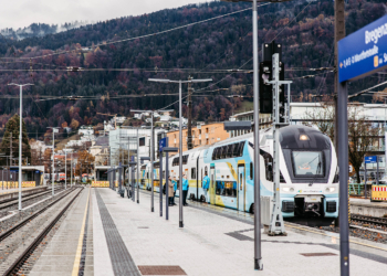 Ab 10. Dezember 2023 startet der erste Zug der WESTbahn morgens Richtung Wien Westbahnhof und abends wieder retour nach Vorarlberg. 
Copyright: Sams Foto/WESTbahn