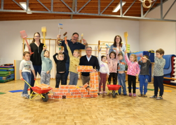 Spatenstich Kindergarten Riedteilweg © Stadt Feldkirch