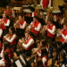 Der Vorarlberger Blasmusikverband (VBV) feiert 2024 seinen 100. Geburtstag. Hier im Bild zu sehen ist der Musikverein Lingenau. Foto: Verein