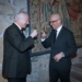 Der Fürst und der Regierungschef: S.D. Landesfürst Hans-Adam II. mit Daniel Risch auf Schloss Vaduz. Fotos: ikr