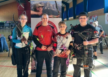 BSV-Götzis Jugendlichen: Leah Zündel, Fabian Frank, Nick-Romeo Heckenberger und Bradley Köhlmeier . Foto: Privat