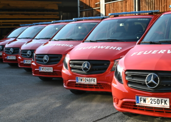 Neue Fahrzeuge für die Feldkircher Feuerwehren © Stadt Feldkirch