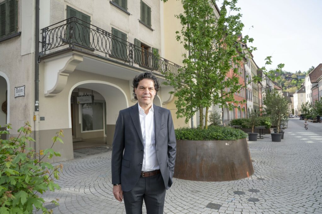 Bürgermeister Manfred Rädler.