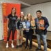 Martina Gassner von der Rösterei in Rankweil, Birgit Calix vom EZA Fairer Handel, Maria-Luise Loacker vom Weltladen Rankweil und Leandro Morales von der Kleinbauerngenossenschaft ISMAM in Mexiko. Foto: EineWelt Rankweil