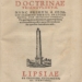 Canon doctrinae triangulorum (1551).
Die ersten vollständigen trigonometrischen Tafeln der Geschichte. Foto: Köck