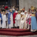 Sternsinger der Pfarre Lochau (Vorarlberg) und aus anderen Ländern mit Papst Franziskus in der Heiligen Messe am 1. Jänner 2025.