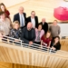 V.l.n.r.: Landschaftsarchitektin Gudrun Sturn, Katharina Rheinberger (stv. Kinderhaus-Leiterin), Petra Zimmermann (Projektverantwortliche, MG Rankweil), Landtagspräsident Harald Sonderegger, Gemeinderat Klaus Pirker, Vize-Bgm. Andreas Prenn, Bgm. Katharina-Wöß-Krall, Pfarrer Walter Juen, Hausleiterin Andrea Fussenegger, Architekt Christian Schmölz, Sandra Assmann (Mutter eines Kindes, das im Kinderhaus betreut wird) © Dietmar Mathis