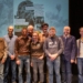(v.li.n.re.): Vzbm. Edith Lampert, Erik Schmid, Christoph Weißenbach, Florian und Simone Kathan, dahinter Wolfgang Berchtold, Jakob Tschegg, Marco Wohlgenannt, BM Böhmwalder, Kerstin Riedmann, Manuel Kirisits. Foto: Veranstalter