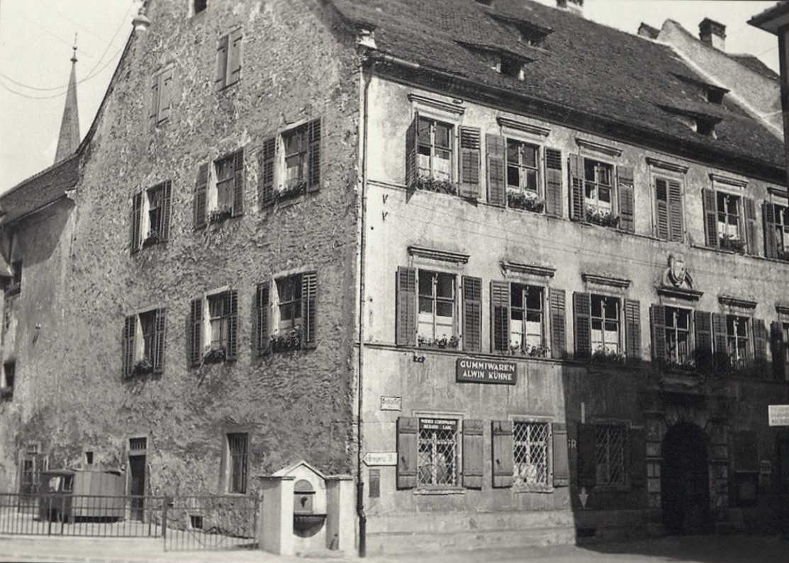 Das Palais Liechtenstein im vergangenen Jahrhundert.. Foto: Stadtarchiv