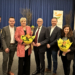 Gemeindevorstand und Bürgermeister (von links nach rechts): Michael Bertsch, Lukas Debortoli, Michaela Gort, Bgm. Walter Gohm, Jürgen Blacha, Andrea Lins-Gabriel und Robert Schöch.