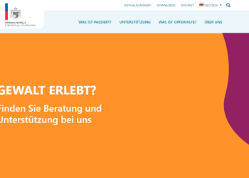 Screenshot/Opferhilfestelle Liechtenstein