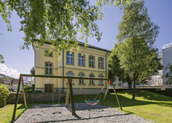 Beim Erweiterungsbau für den Kindergarten Kirchgasse in Altenstadt wurde das Einsparungspotenzial untersucht. Foto: Lisa Mathis
