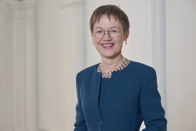 Regierungschefin Brigitte Haas.