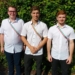 Die wiedergewählten Chargen: Florian Gruber, Tobias Ender und Simon Ender.