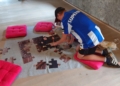 Puzzlezeit im Museum Schattenburg.