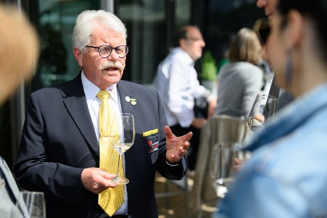 Willi Hirsch, Präsident des Vorarlberger Sommeliervereins.