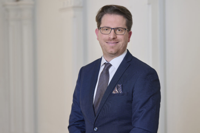 Orlando Wanner, Stellvertreter von Regierungsrat Hubert Büchel.