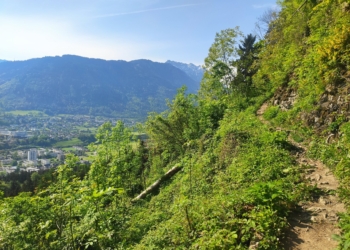 Der Felsbandweg muss vorübergehend gesperrt werden. (Foto: Stadtmarketing Feldkirch)