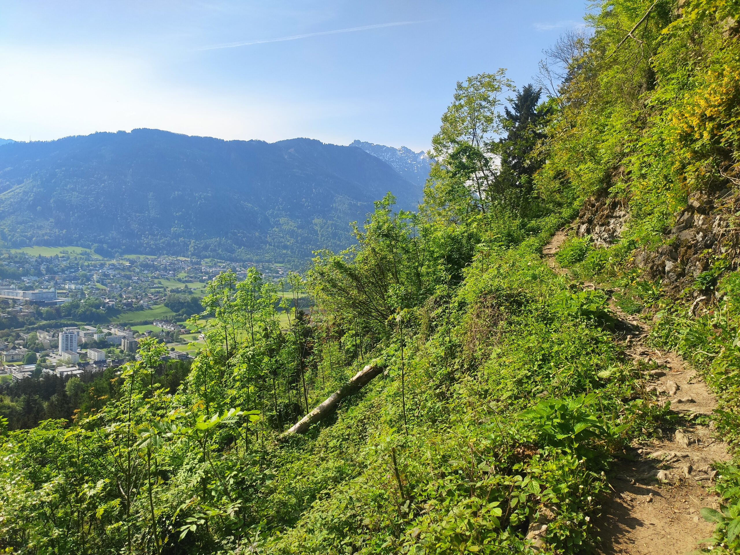 Der Felsbandweg muss vorübergehend gesperrt werden. (Foto: Stadtmarketing Feldkirch)
