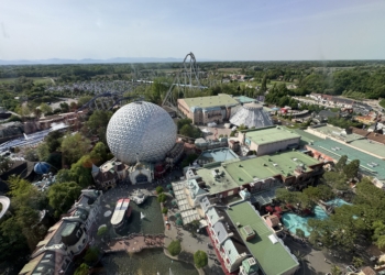 Der Europapark aus der Vogelperspektive. Fotos: Bandi R. Koeck