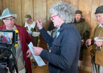 Making of Bauernaufstand. Foto: Tone Bechter