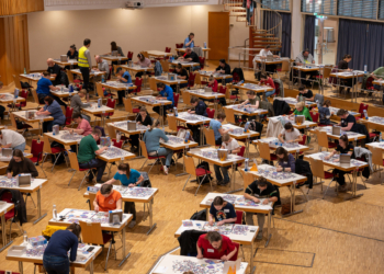 Puzzlemeisterschaft Leonberg 2025. Foto: Ravensburger