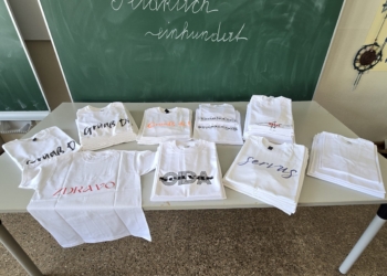 T-Shirts. Foto: Schule