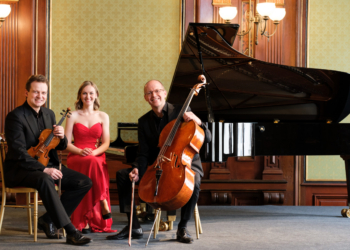Schwarzenberg-Trio (v.l.n.r): Franz-Markus Siegert, Hanna Bachmann, Roland Lindenthal. Foto: Hans Leitner