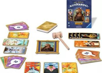 Spielszene Kuhhandel. Bild: Ravensburger