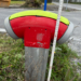 Der beschädigte Hydrant in Eschen. Foto: Landespolizei