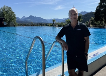 Bademeister Hamid resümiert eine gute Badesaison für 2025. Fotos: Bandi R. Koeck