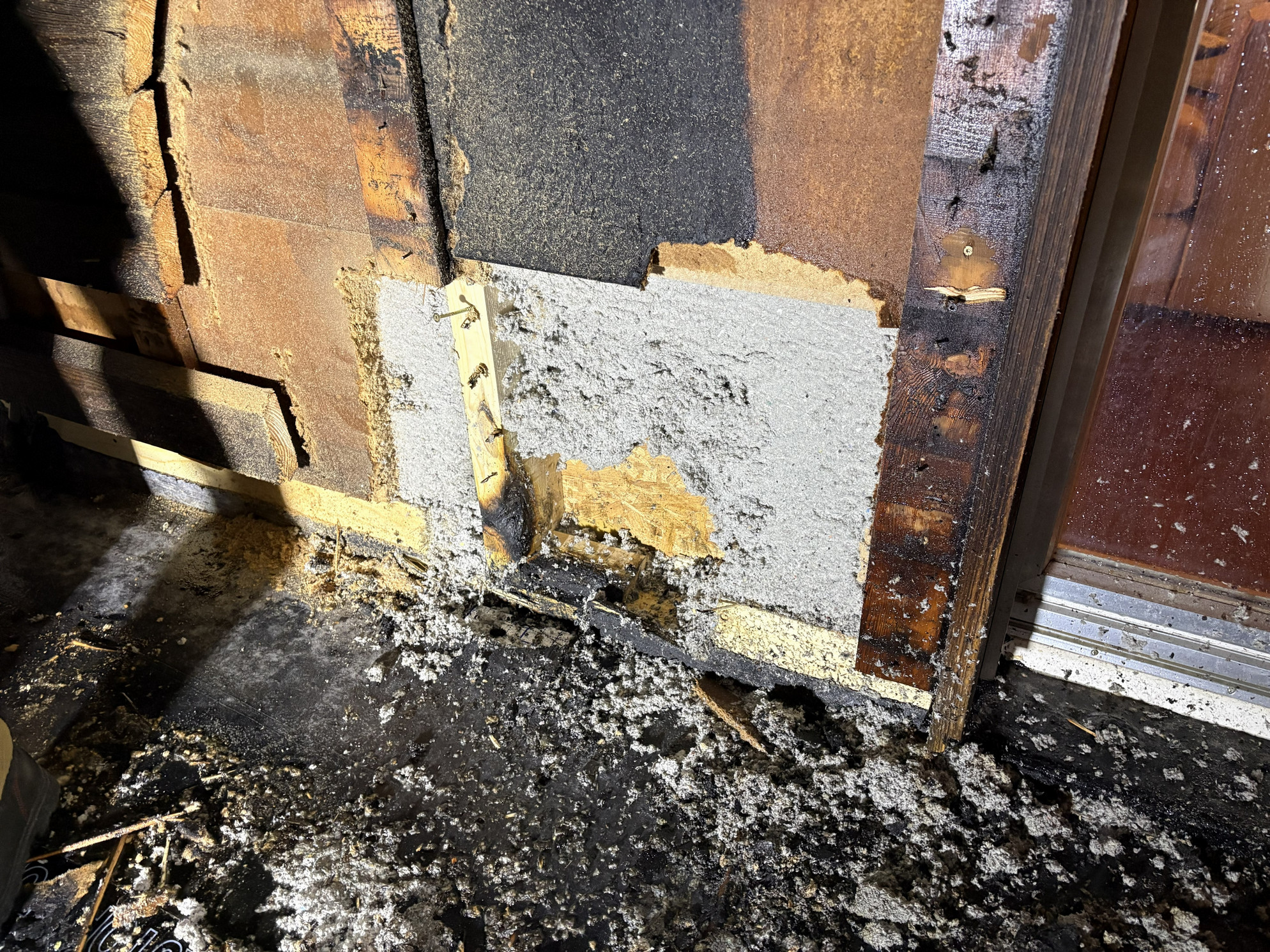 Mottbrand in Balzers. Foto: Landespolizei