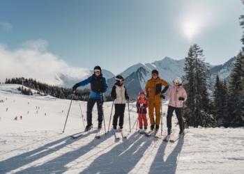 Skifahren in Berwang. Copyright: Tiroler Zugspitz Arena