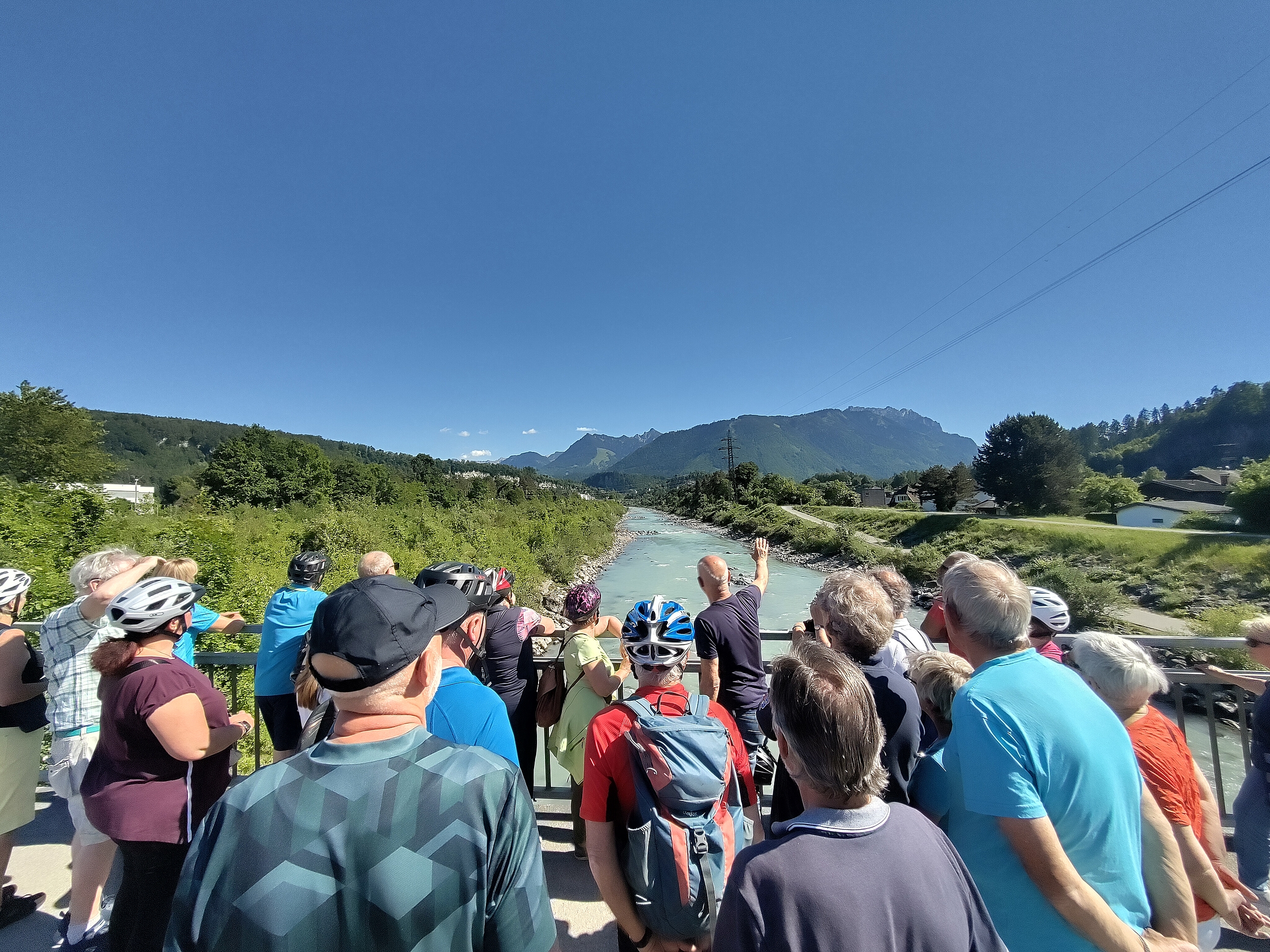 Die Radveranstaltungen „9 Plätze 9 Schätze“ waren zwei besonders beliebte Veranstaltungen des Umweltprogramms Klimaschmiede. (Foto: Stadt Feldkirch)