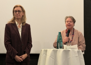 Regierungschefin-Stellvertreterin Sabine Monauni (links) und I.D. Prinzessin Maria-Pia von und zu Liechtenstein. Foto: Bandi R. Koeck